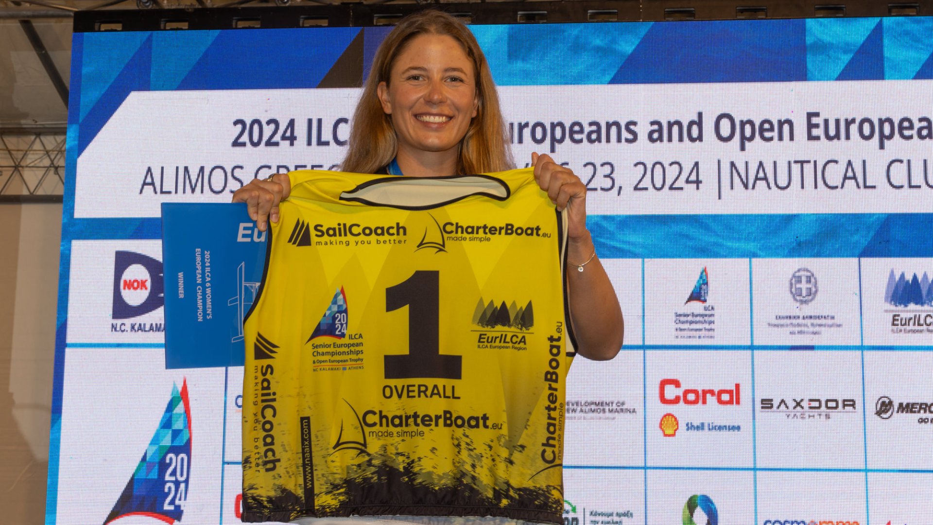 Érdi Mária ILCA bajnok 2024 Érdi Mária ILCA bajnok