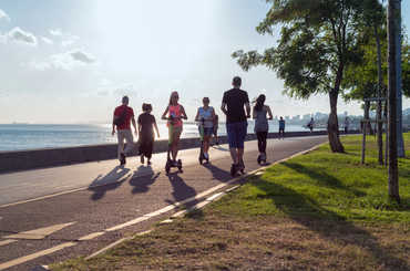 E-roller Balaton, Siófok